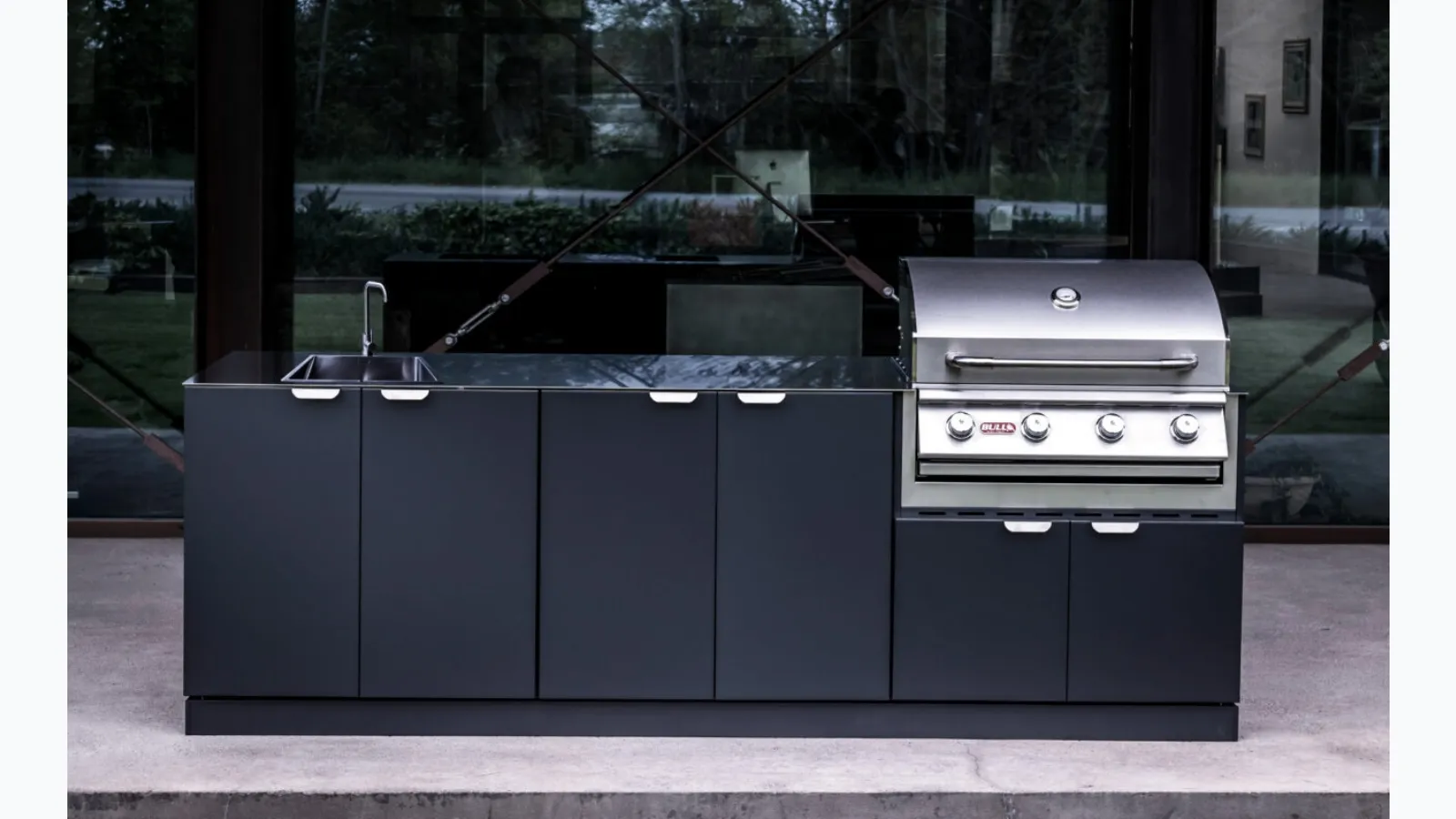 Cucina da esterno Porta Maggiore di OF Outdoor kitchens