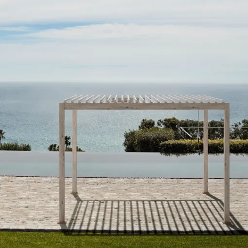 Pergola Ocean Rustic Bianco di Bizzotto